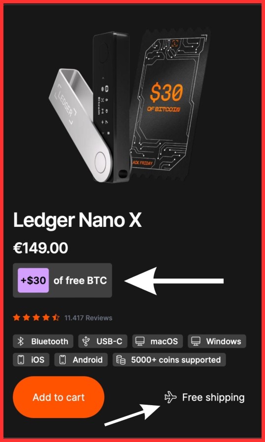 LEDGER NANO X KRIPTO NOVČANIK